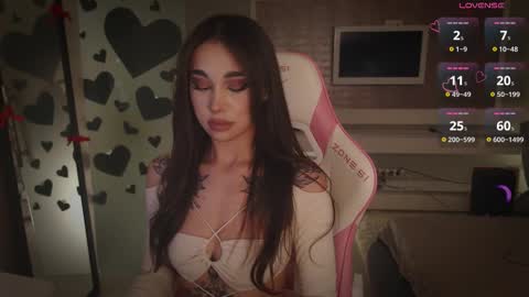 Snapshot of lnnsfw chatting on 02.16.25 Linn my new page online show from 02.16.25