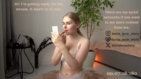 Lorrie online show from 01.04.25