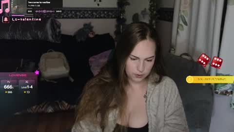 Lo Valentine online show from 07.07.26