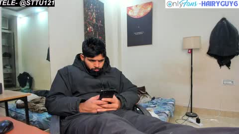 Snapshot of lovehairyindian chatting on 12.25.24 Indian hairy online show from 12.25.24