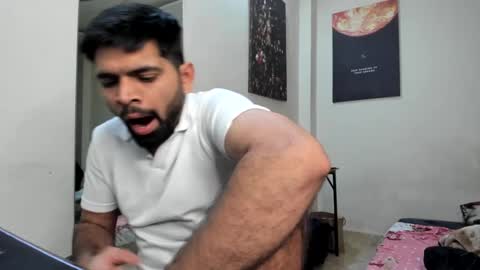 Snapshot of lovehairyindian chatting on 03.02.25 Indian hairy online show from 03.02.25