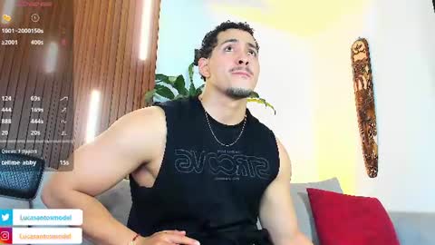 Snapshot of lucasanto_ chatting on 07.24.26 LUCA SANTOS online show from 07.24.26