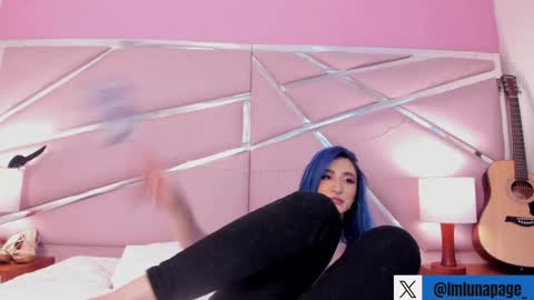 Snapshot of lunapagee chatting on 01.29.25 Luna Page online show from 01.29.25