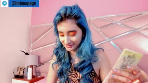 Snapshot of lunapagee chatting on 02.26.25 Luna Page online show from 02.26.25