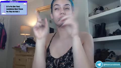 Snapshot of lunobbione chatting on 03.19.26 Lunobbione online show from 03.19.26