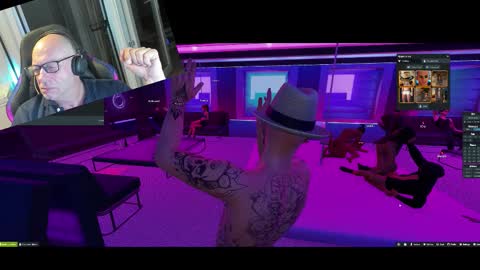 Snapshot of machinegun3dx chatting on 09.20.25 Andy online show from 09.20.25