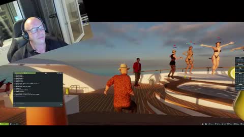 Snapshot of machinegun3dx chatting on 09.21.25 Andy online show from 09.21.25