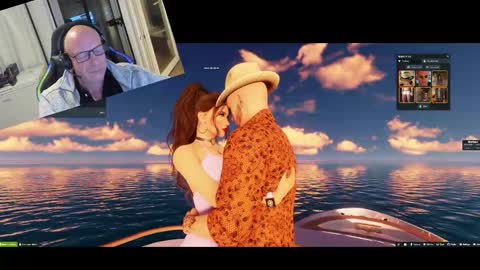 Snapshot of machinegun3dx chatting on 09.22.25 Andy online show from 09.22.25