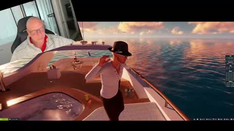 Snapshot of machinegun3dx chatting on 09.25.25 Andy online show from 09.25.25