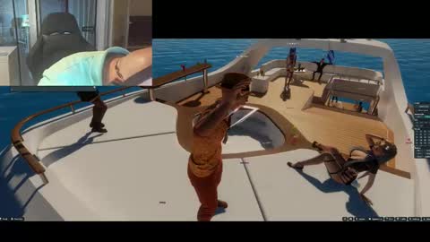 Snapshot of machinegun3dx chatting on 10.31.25 Andy online show from 10.31.25