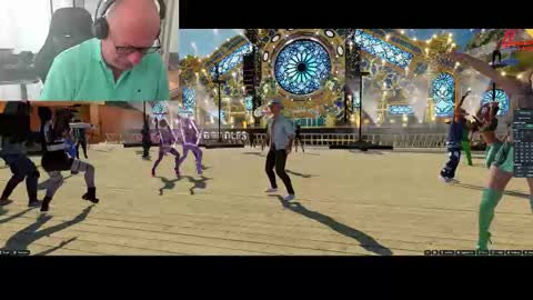 Snapshot of machinegun3dx chatting on 11.22.25 Andy online show from 11.22.25