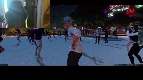 Snapshot of machinegun3dx chatting on 11.29.25 Andy online show from 11.29.25