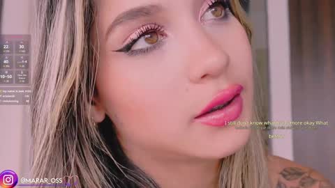 Snapshot of mara__ross chatting on 01.10.25 Mara Independent Model online show from 01.10.25