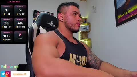 Snapshot of marco_diaz1 chatting on 02.18.25 Marco Diaz online show from 02.18.25