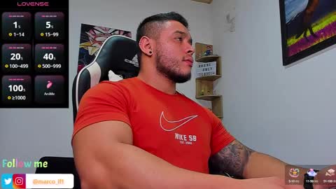 Snapshot of marco_diaz1 chatting on 03.12.25 Marco Diaz online show from 03.12.25