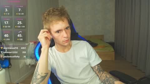 Snapshot of max_gen chatting on 12.19.24 Max Gen with tats 24years  And Ethan without tats 20 years online show from 12.19.24