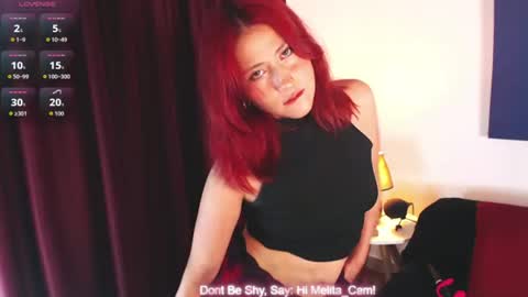Snapshot of melita_cam chatting on 06.15.26 Camelia P online show from 06.15.26