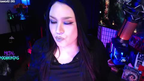 Snapshot of metalpocahotass chatting on 03.09.25 MetalPocahotass online show from 03.09.25