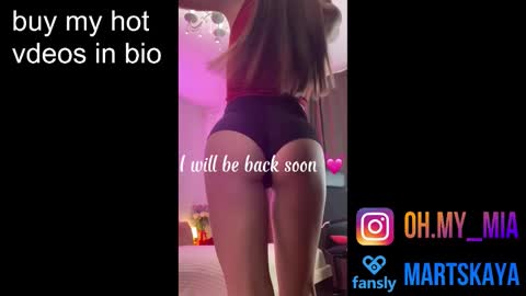 Mia Martskaya online show from 10.31.25