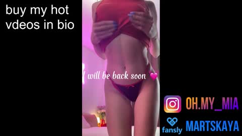 Mia Martskaya online show from 01.13.26