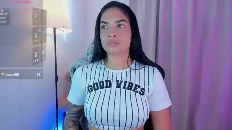 Snapshot of miaagomez chatting on 10.27.25 Mia online show from 10.27.25