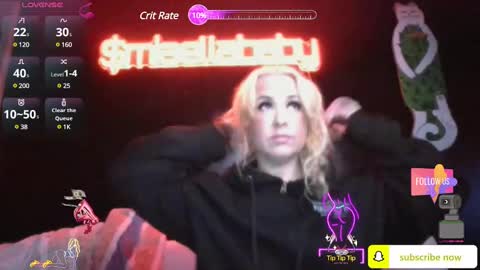 Snapshot of miaellababy chatting on 03.05.25 miaellababy online show from 03.05.25