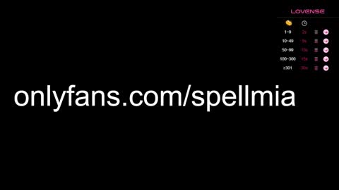 Snapshot of miaspell chatting on 01.20.25 Mia instagram miasspell online show from 01.20.25