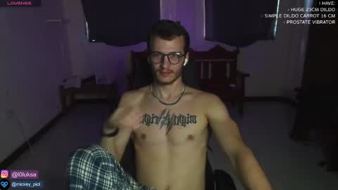 Snapshot of mickey_pict chatting on 01.05.25 Mickey online show from 01.05.25