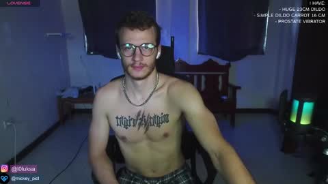 Snapshot of mickey_pict chatting on 01.06.25 Mickey online show from 01.06.25