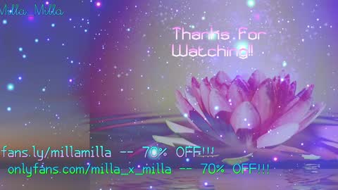 Snapshot of milla_milla chatting on 12.16.24 milla_milla online show from 12.16.24