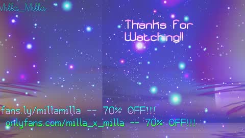 Snapshot of milla_milla chatting on 12.18.24 milla_milla online show from 12.18.24