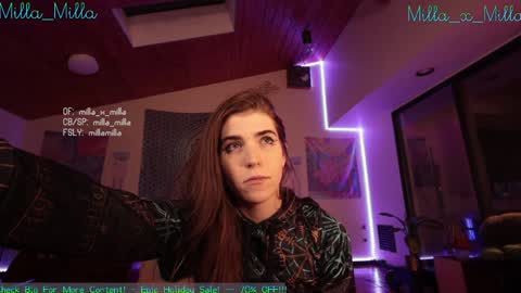 Snapshot of milla_milla chatting on 12.20.24 milla_milla online show from 12.20.24