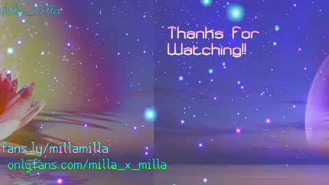 Snapshot of milla_milla chatting on 01.24.25 milla_milla online show from 01.24.25