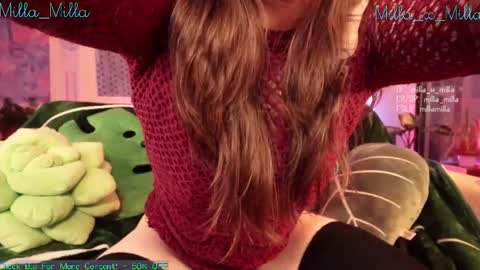 Snapshot of milla_milla chatting on 02.18.25 milla_milla online show from 02.18.25