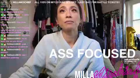 Milla Mischief online show from 06.30.26