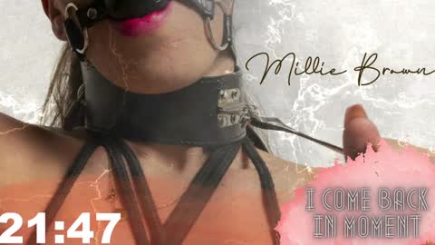 Snapshot of millie_brown21 chatting on 01.12.25 Millie online show from 01.12.25