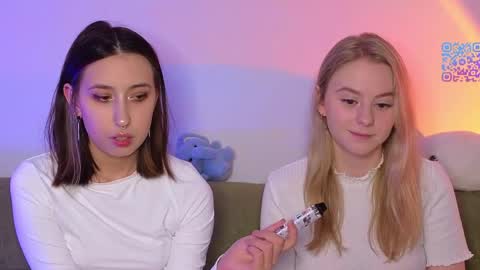 MilaBlack and  StacyBlonde Today unboxing Lovens OMG online show from 03.21.26