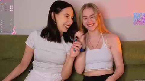 MilaBlack and  StacyBlonde Today unboxing Lovens OMG online show from 06.27.26