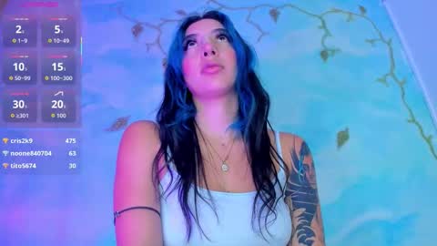 miss_evans_ online show from 10.11.25