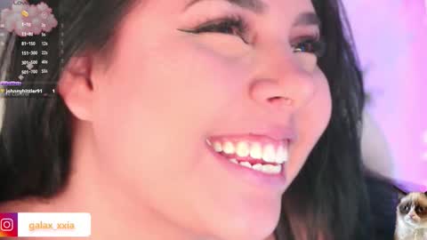 Snapshot of miss_galaxxia chatting on 12.18.25 Elisabeth IG galax xxia online show from 12.18.25