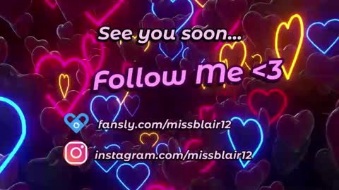 MissBlair online show from 02.26.25