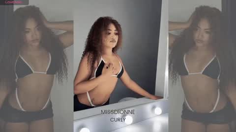 Snapshot of missdionne__curly chatting on 10.03.25 DIONNE online show from 10.03.25