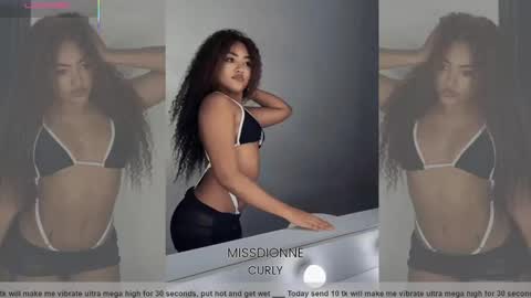 Snapshot of missdionne__curly chatting on 10.07.25 DIONNE online show from 10.07.25