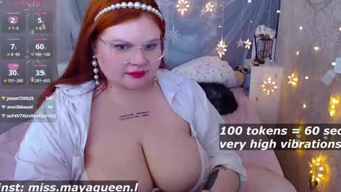 Snapshot of missmayaqueen chatting on 02.04.25 Maya online show from 02.04.25