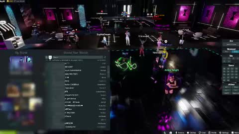 Snapshot of mommysimp69 chatting on 12.31.24 Sky online show from 12.31.24