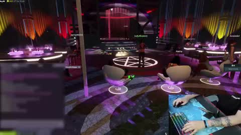 Snapshot of mommysimp69 chatting on 12.31.24 Sky online show from 12.31.24