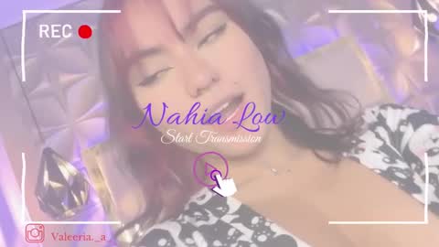 Snapshot of nahia_low chatting on 03.03.25  Valeria  online show from 03.03.25