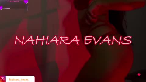 NAHIARA EVANS online show from 10.21.25