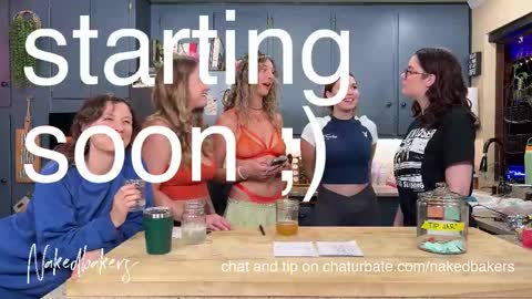 Naked Bakers online show from 10.15.25