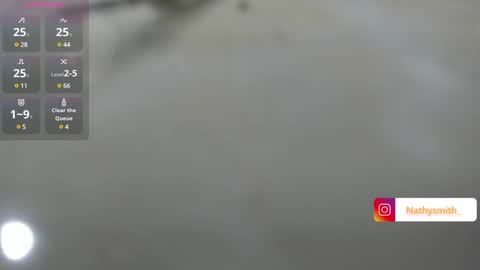 Snapshot of nathysmith chatting on 01.18.25 Nathalie online show from 01.18.25